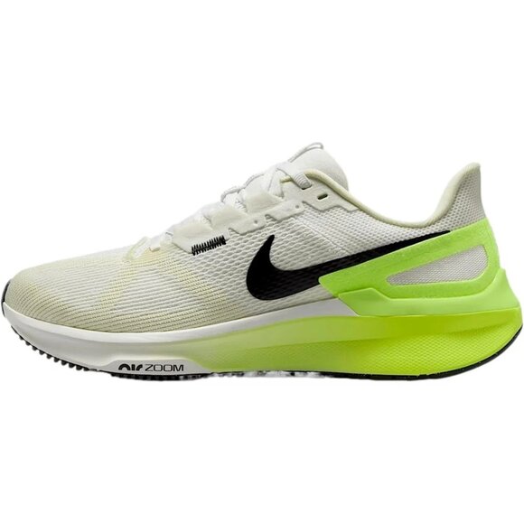 Nike Shoes - Nike Air Zoom Structure 25 Summit White / Black - Volt DJ7884-111 Women's US 8.5